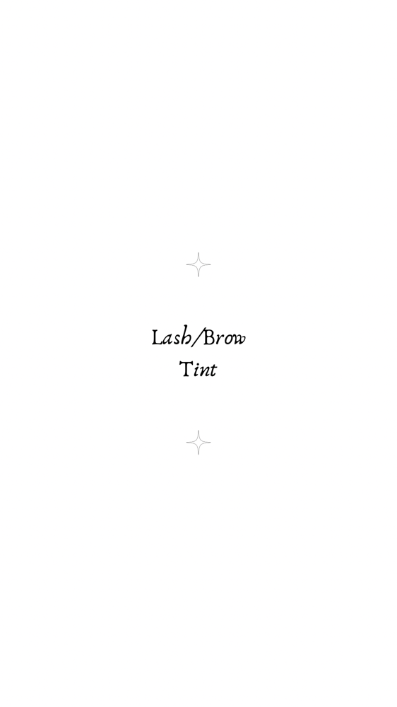 Lash/Brow Tint Only