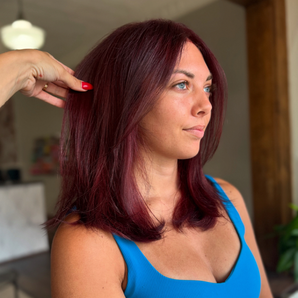 All Over Color at Hair X Erin Butin in London, OH