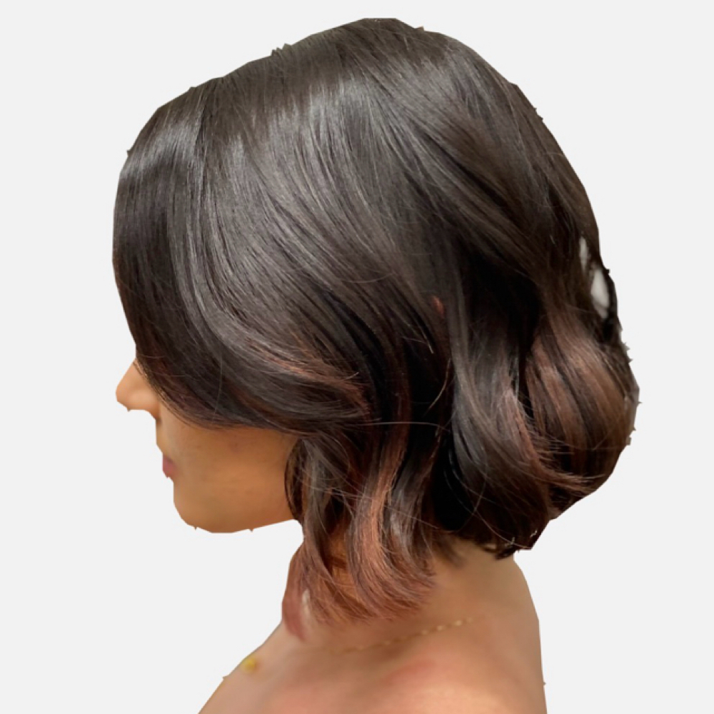 Haircut (Chin to Shoulder Blade)