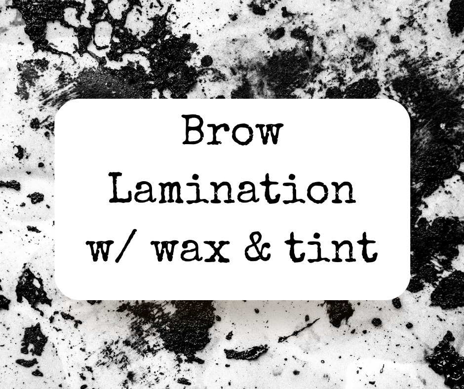 Brow Lamination With Wax & Tint
