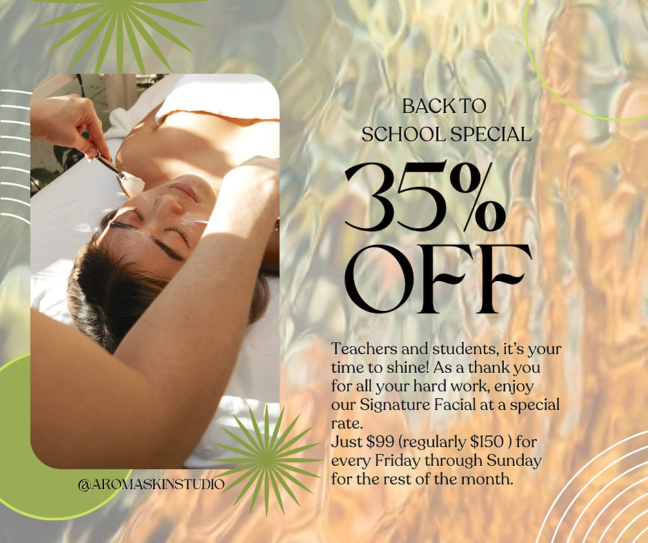 Back To School Special Offer