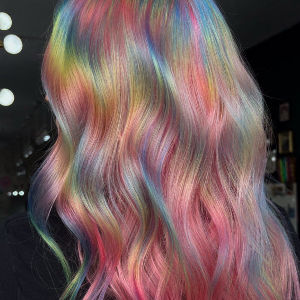 Vivid Haircolor at Rogue Salon in Mount Holly, NC