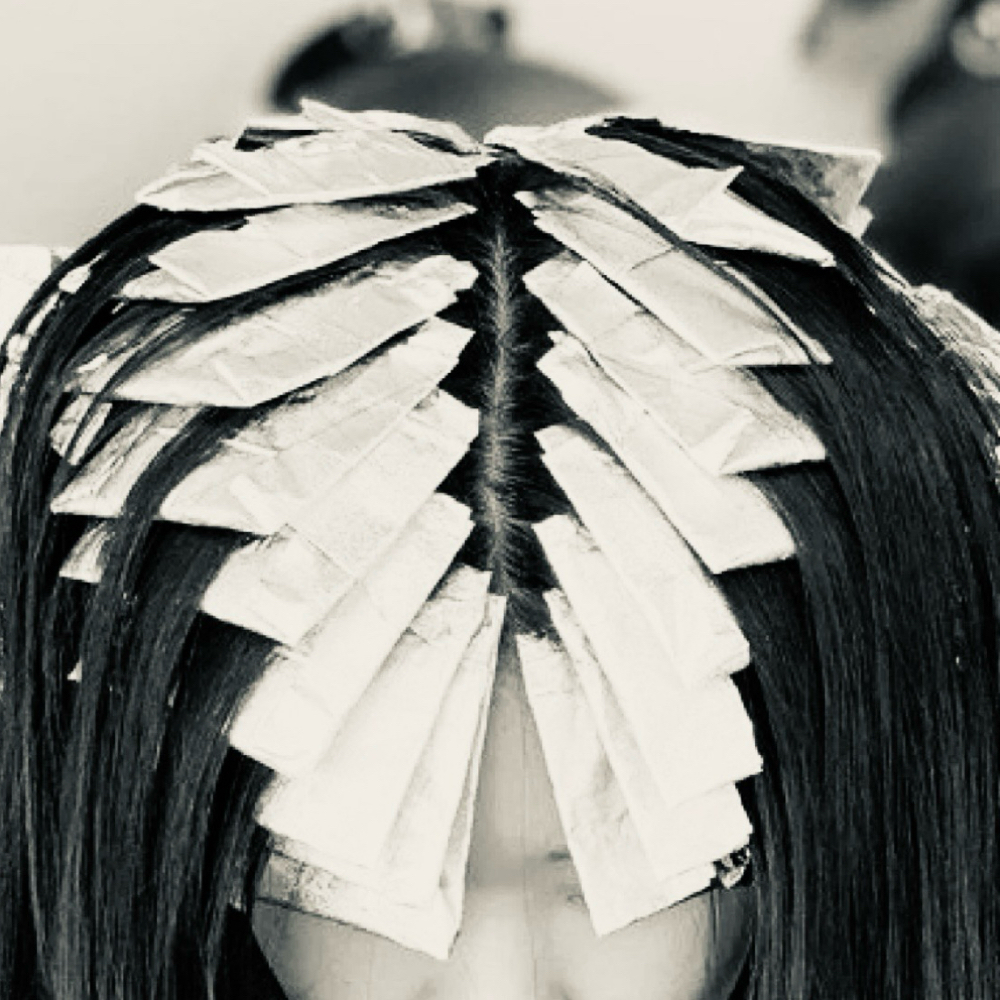 Partial Foil W/ Roots & Blow-Dry at Shear Rebellion in Leesburg, VA
