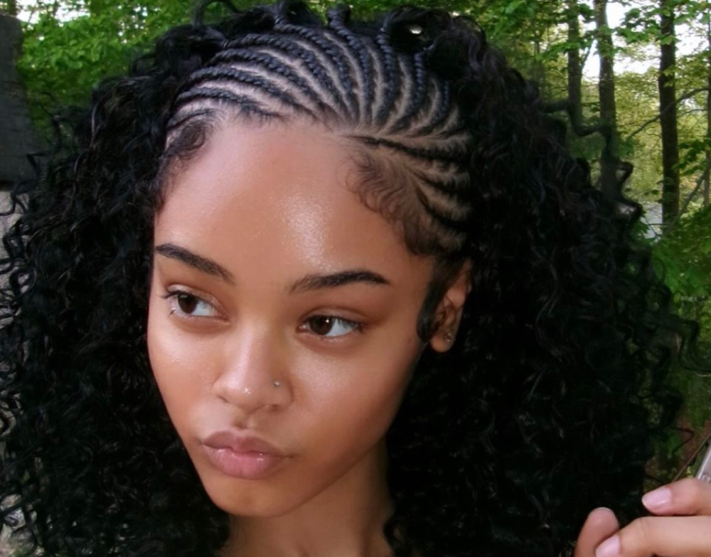 HALF BRAIDS