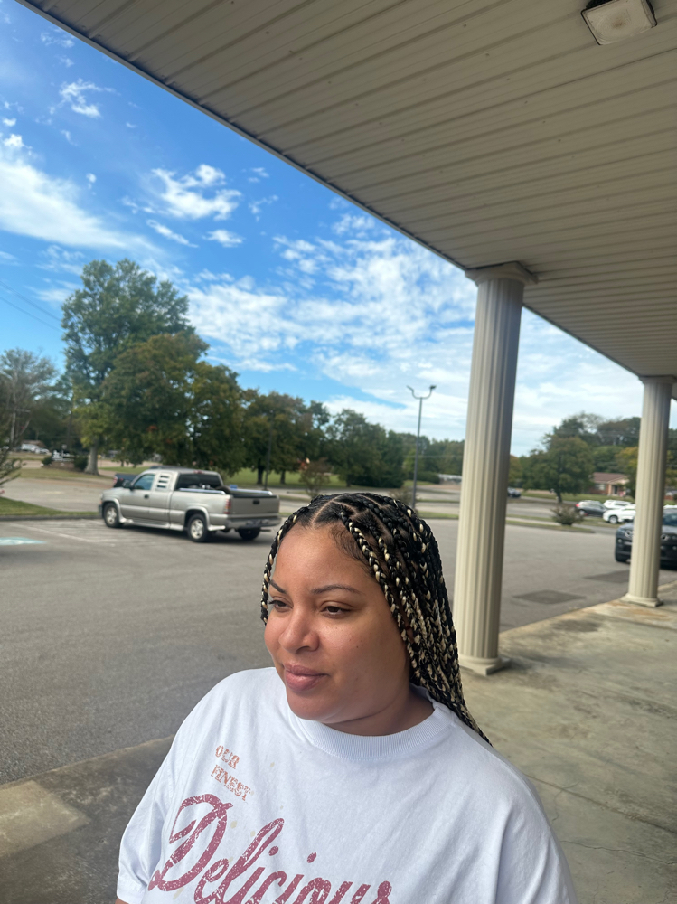 Medium Knotless Braids at Naturalist CP in Collierville, TN