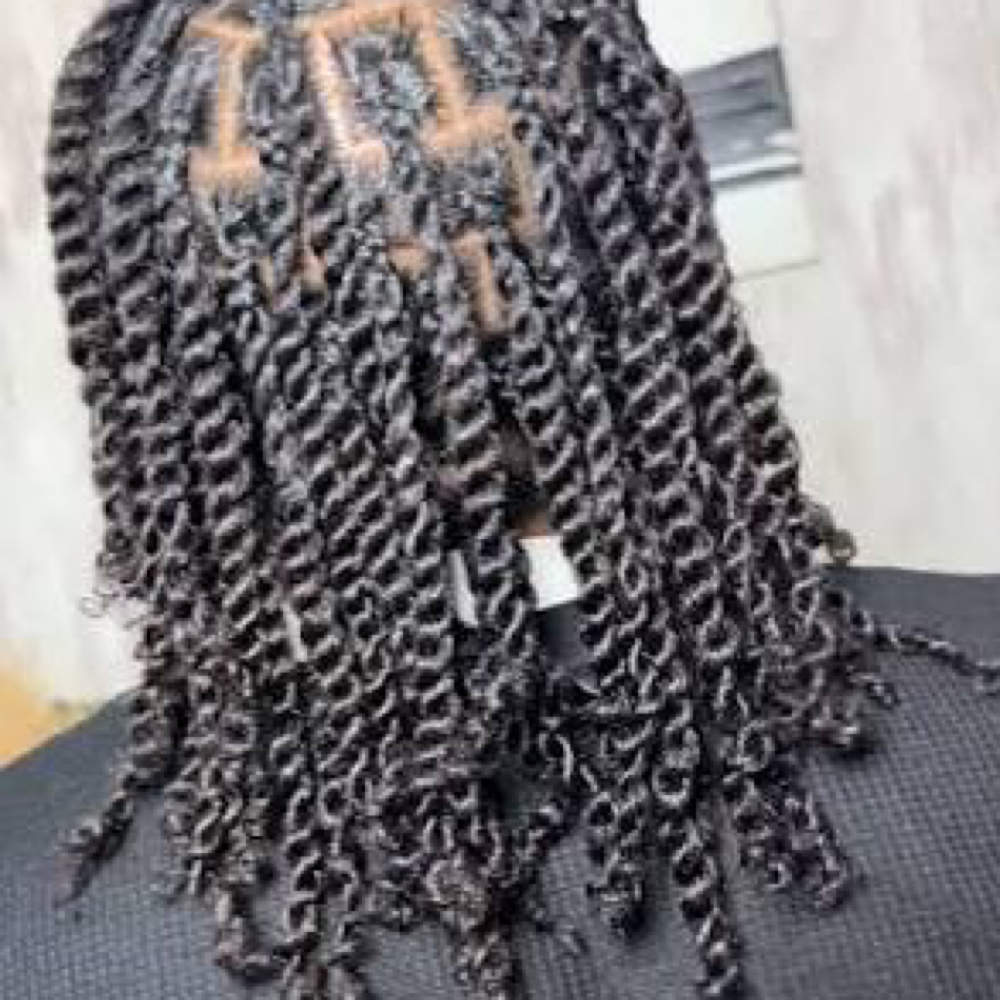 Two Strand Twists at The Refined Style Co in New Britain, CT