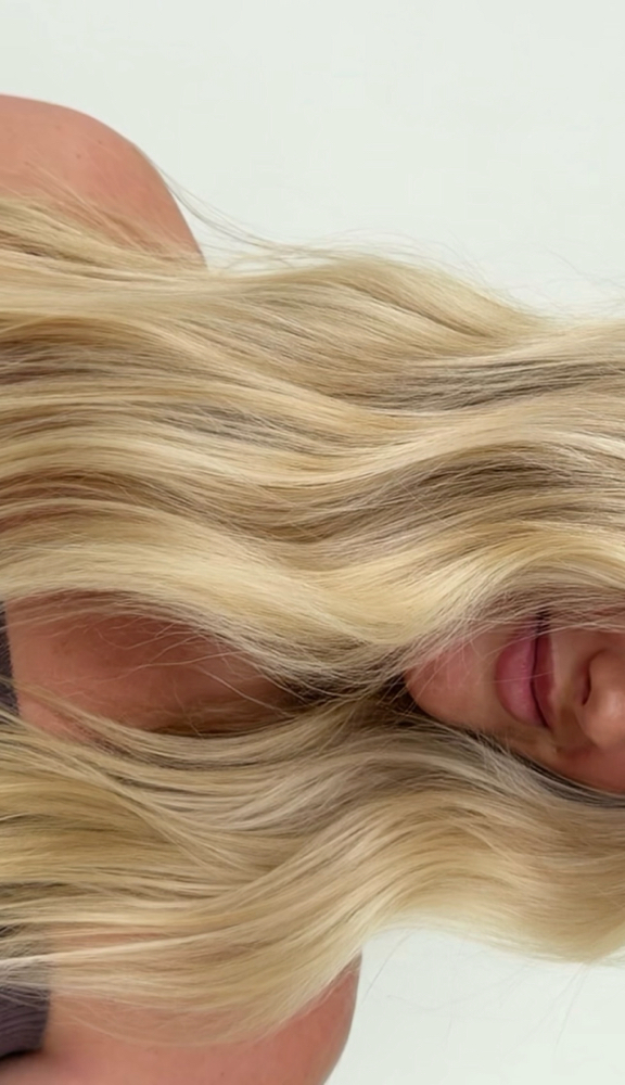 intense blonding