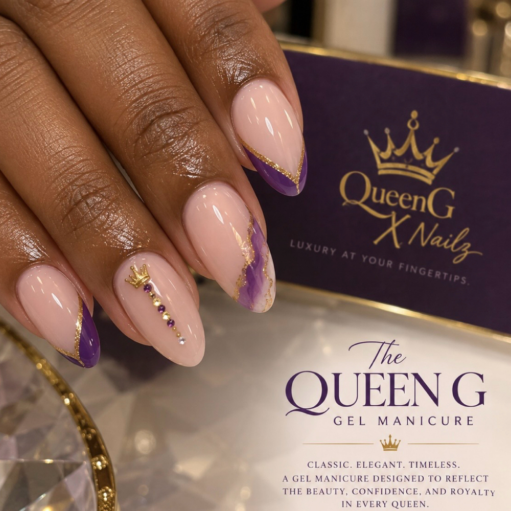 Royal Touch Gel Manicure at QueenG X Nailz in North Charleston, SC