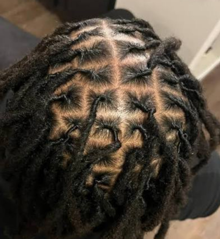 Loc Retwist at Chop it up in Akron, OH