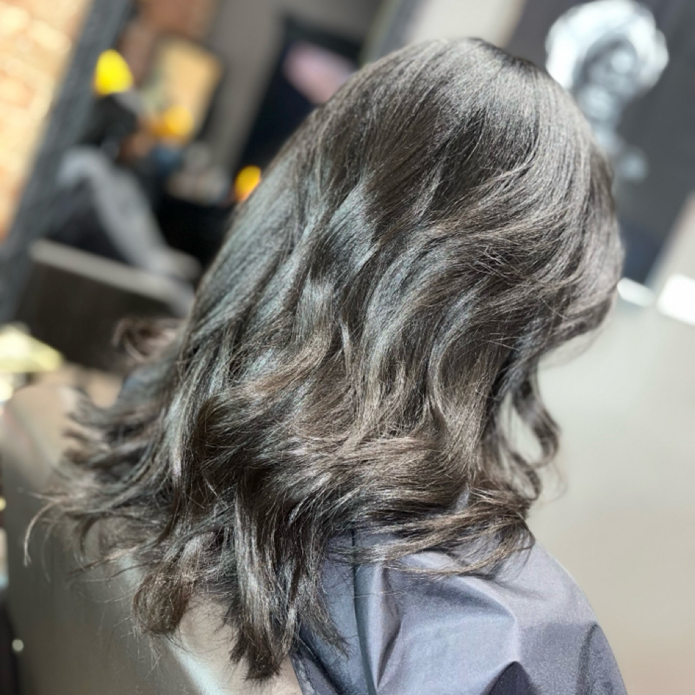 CLE Silk Press (med Long) at Healthy Hair By Sarah in Indianapolis, IN