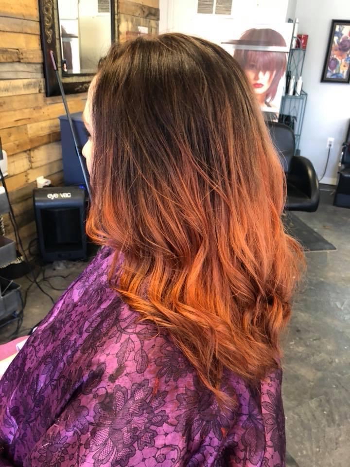 Ombre Hair Coloring