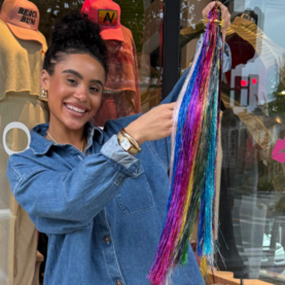 Hair Tinsel at Braids By Lasting Beauty in Happy Valley, OR