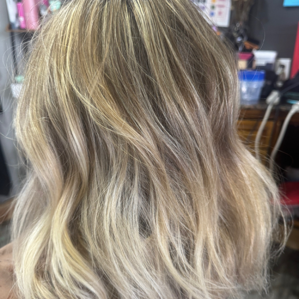 Partial Highlight at The Vault Salon in Norton, KS