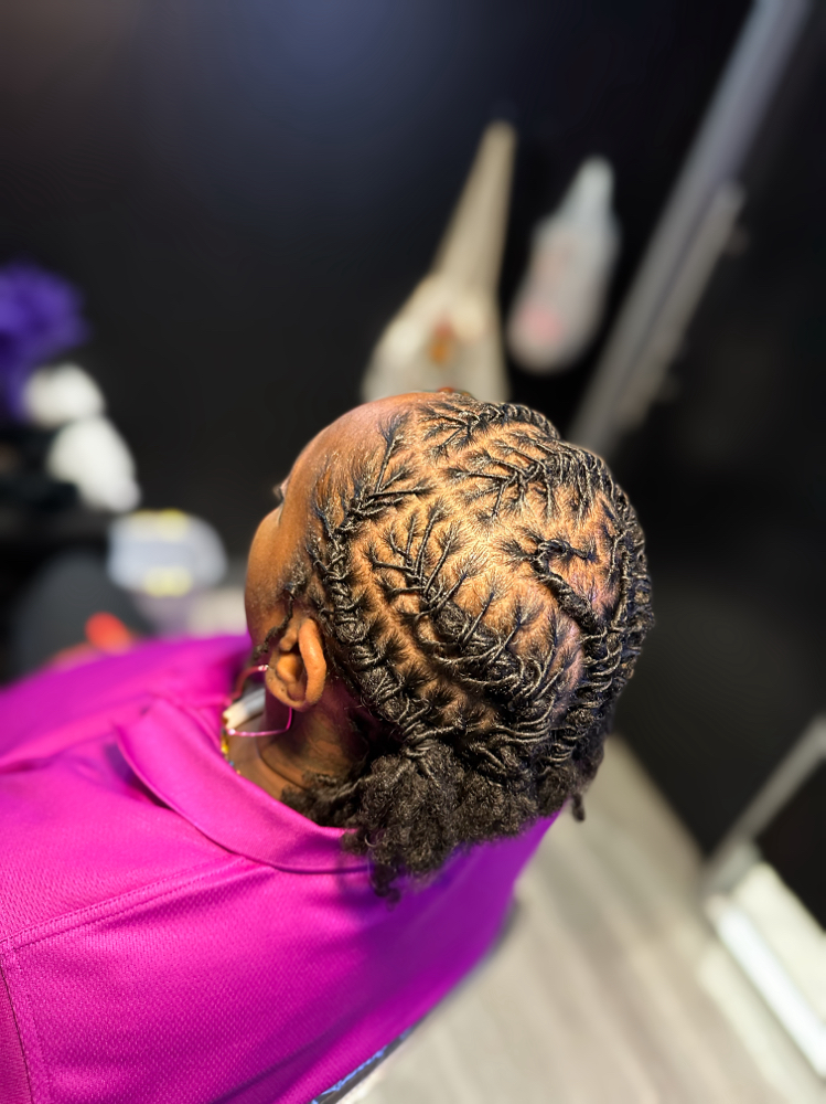 Extra Small/ Microlocs Retwist