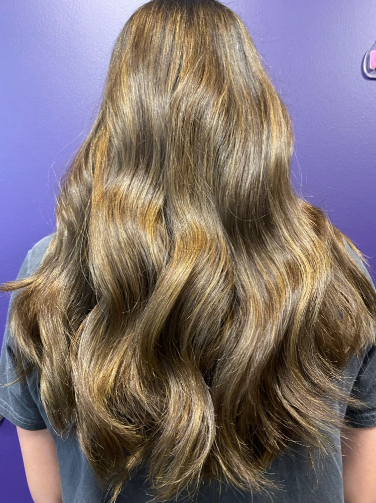 Blow Dry With Curls