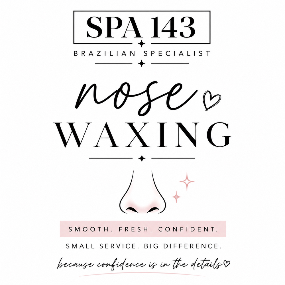 Nose waxing at Spa 143 Sola Salon in Rochester, MN