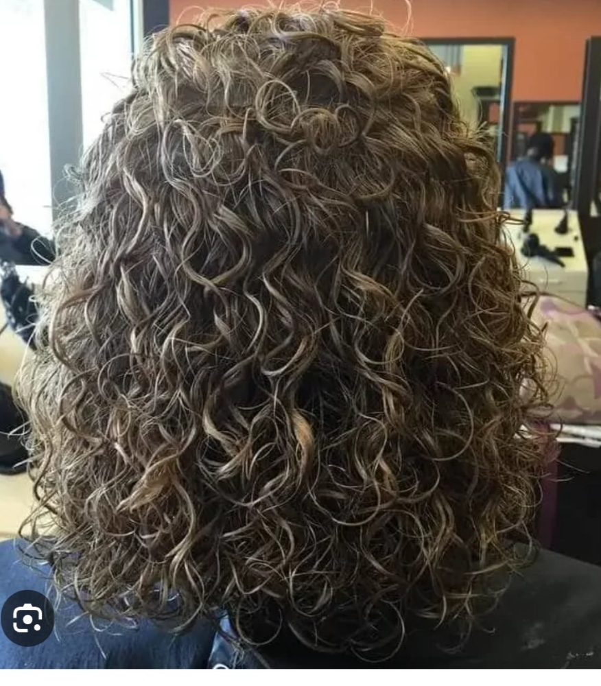 Perm  Medium Length Shoulder