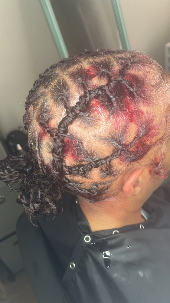Adult Starter Locs W/ Style (50-80) at Loc.dRomance❤️ in Waldorf, MD