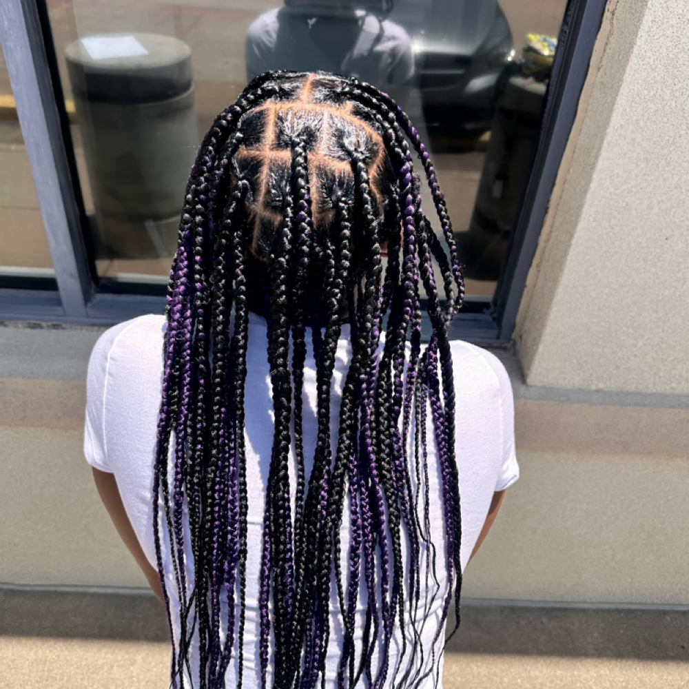 Knotless Braids at GoddesssTouch in Dallas, TX