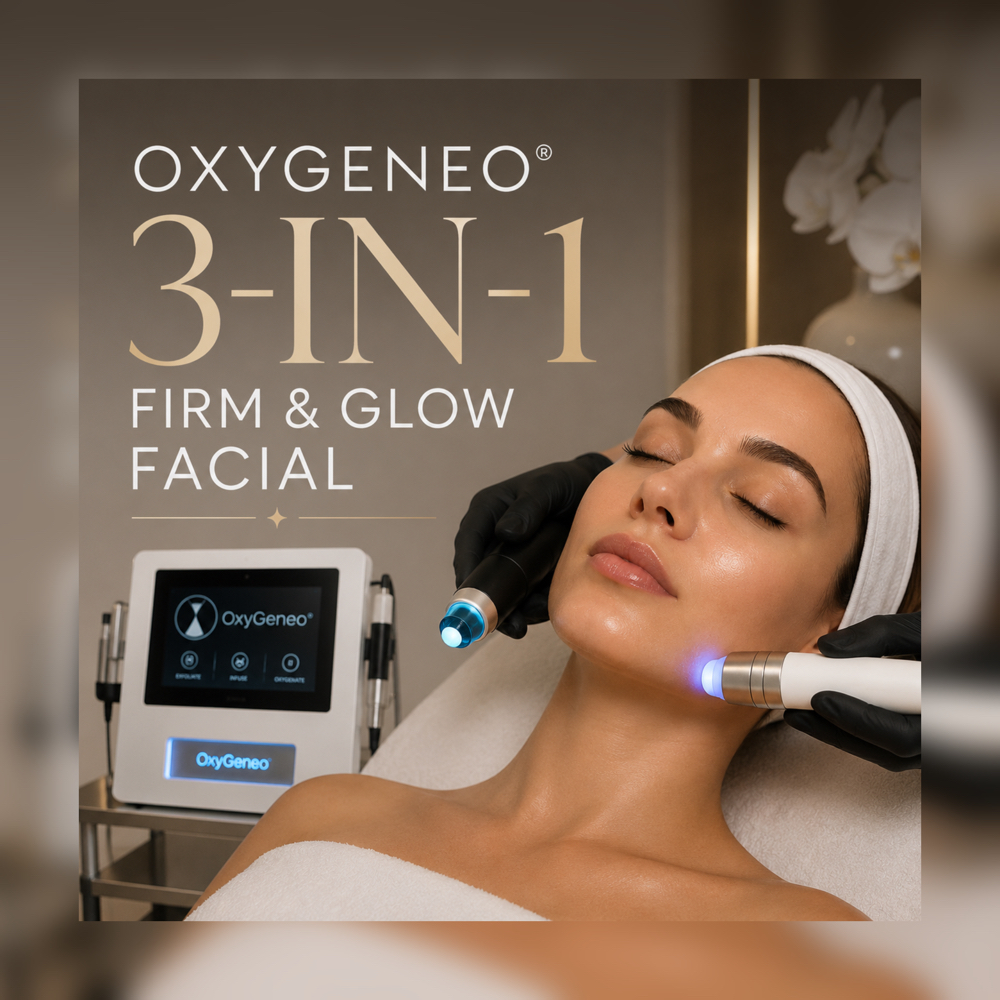 OxyGeneo® 3-in-1 Firm & Glow at NAUMA Skin & Laser Studio in Rockledge, FL