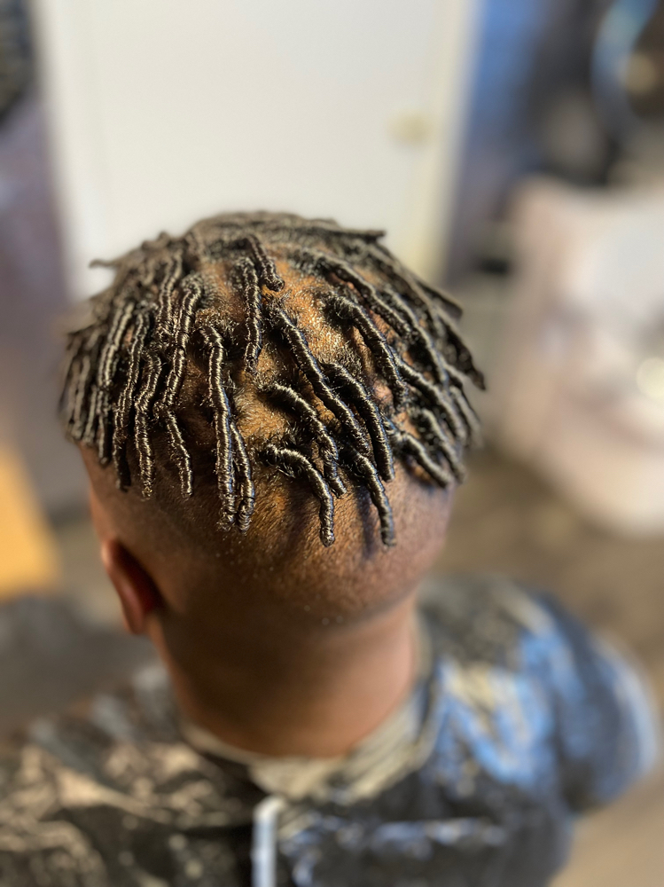 Comb Twist Half Head