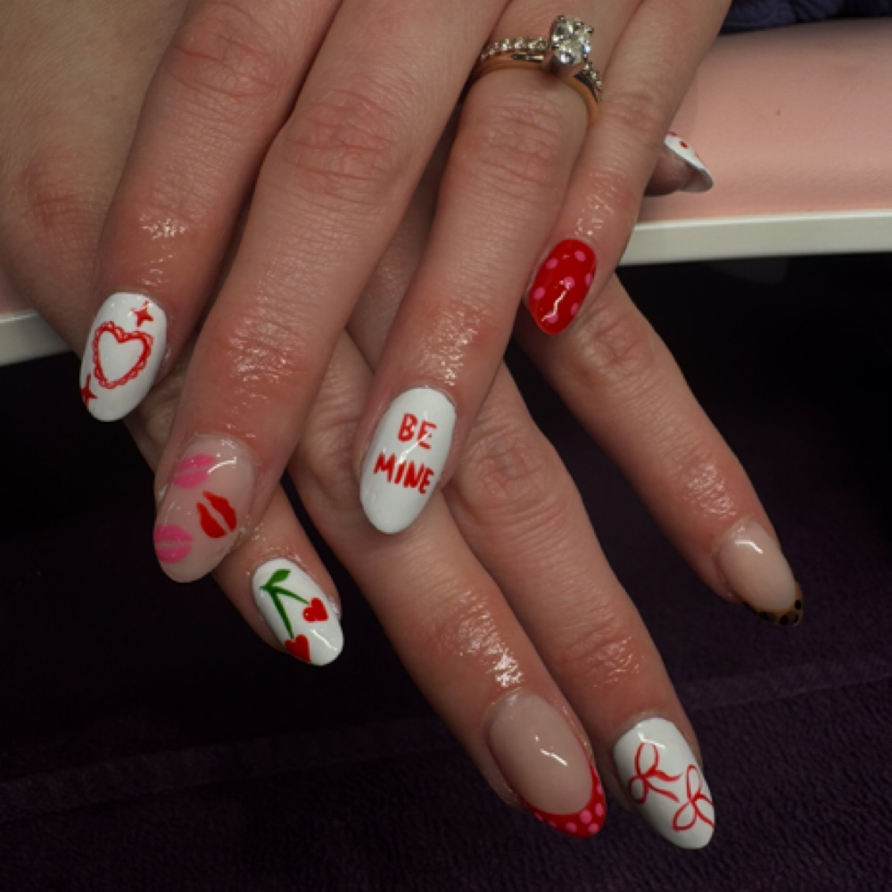 Full set Of GelX at NailsByLindsLLC in Evansville, IN