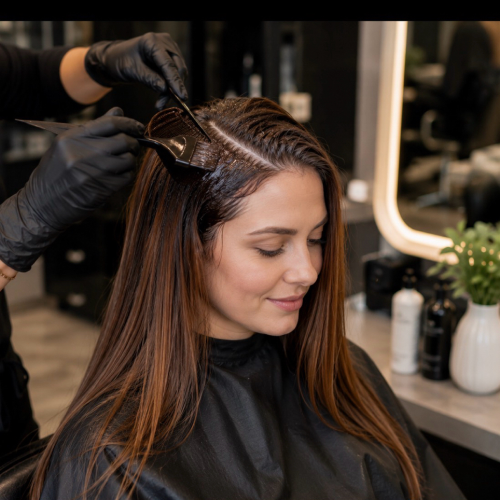All-Over Color at Pure Glam Hair Studio in Moorpark, CA