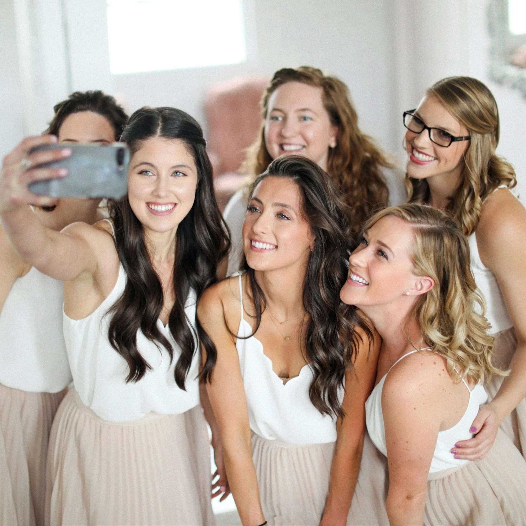 The Aria Ensemble (Bridesmaids) at Navia Beauty Studio in Bellefonte, PA