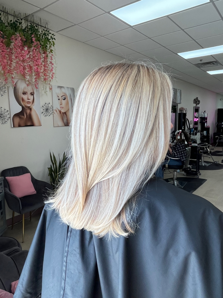 Total Blonde at Arina Stylist in Roseville, CA