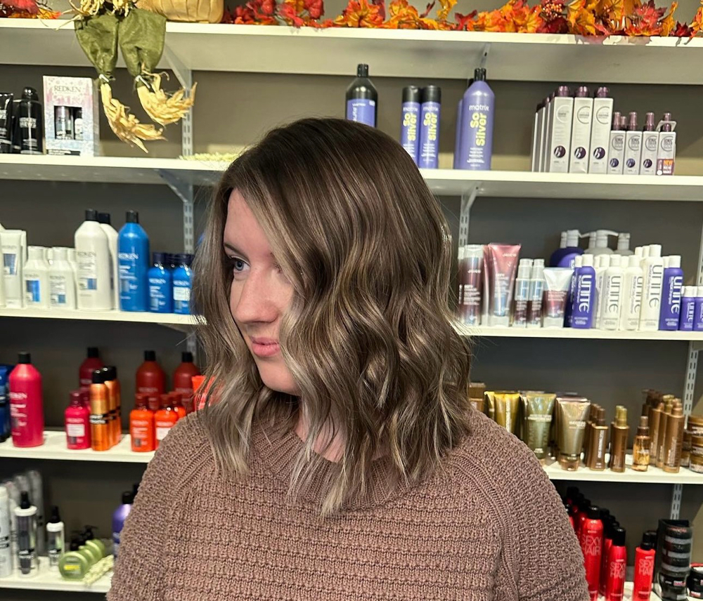 Partial Balayage & Toner