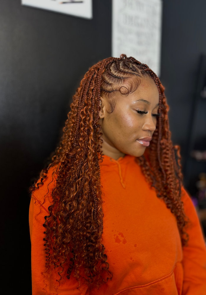 Boho Braided Mohawk