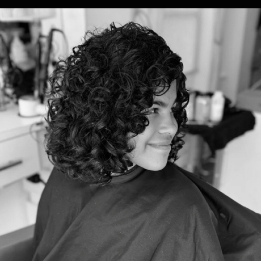 Kids Curly Haircut (to Age 12) at Salon 66 in Murphys, CA