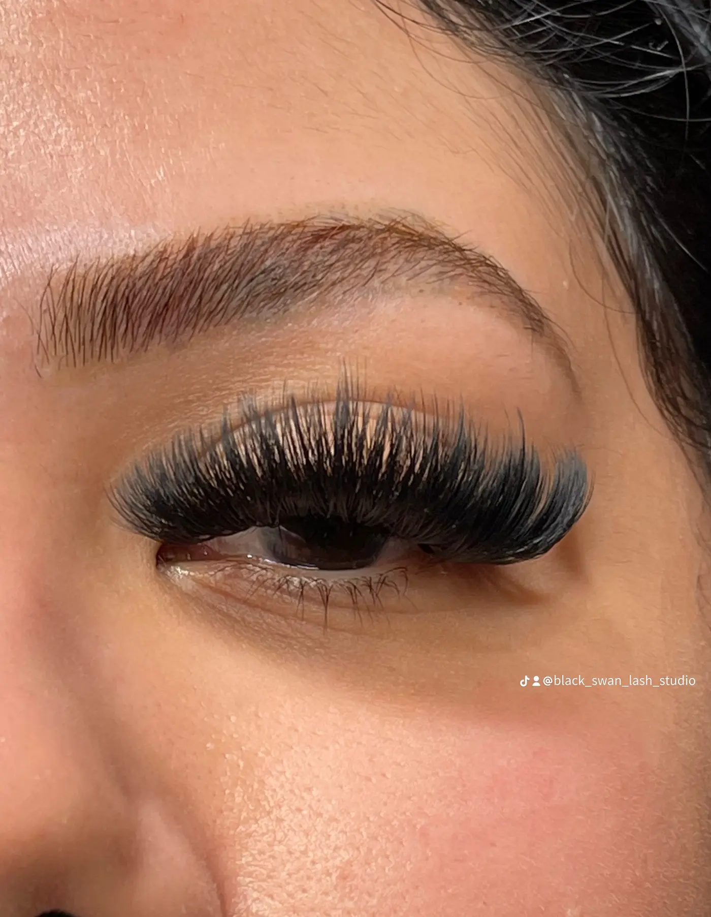 Mega volume mini refill at Black Swan Lash Studio in Houston, TX