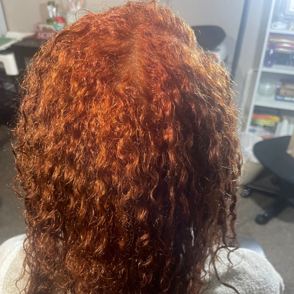 Basic All-Over Color at Lucky Your Hair Salon in Toledo, OH