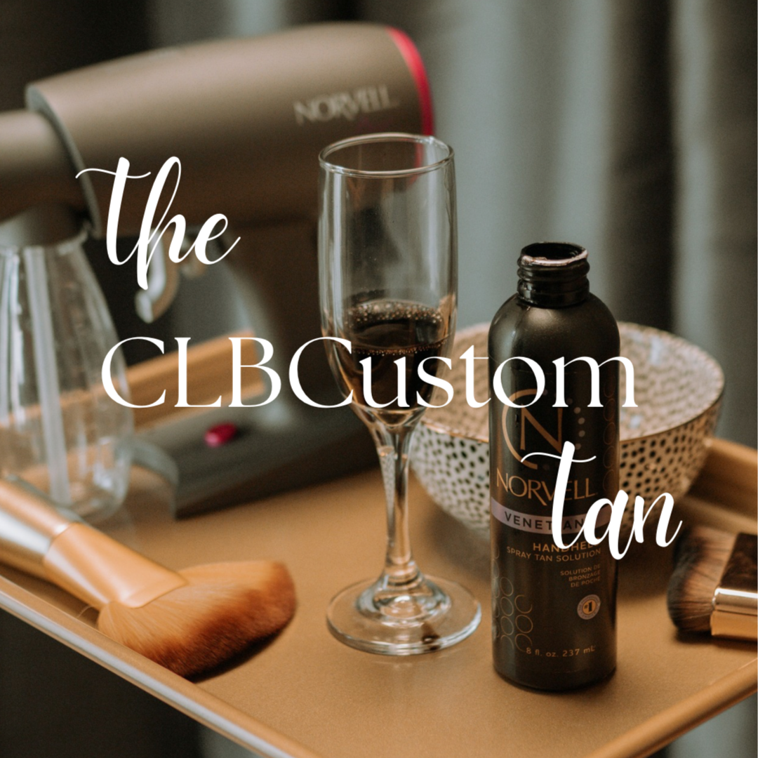 The CLB Custom Tan at Chelsea Lou’s Boutique & Beauty in Anniston, AL