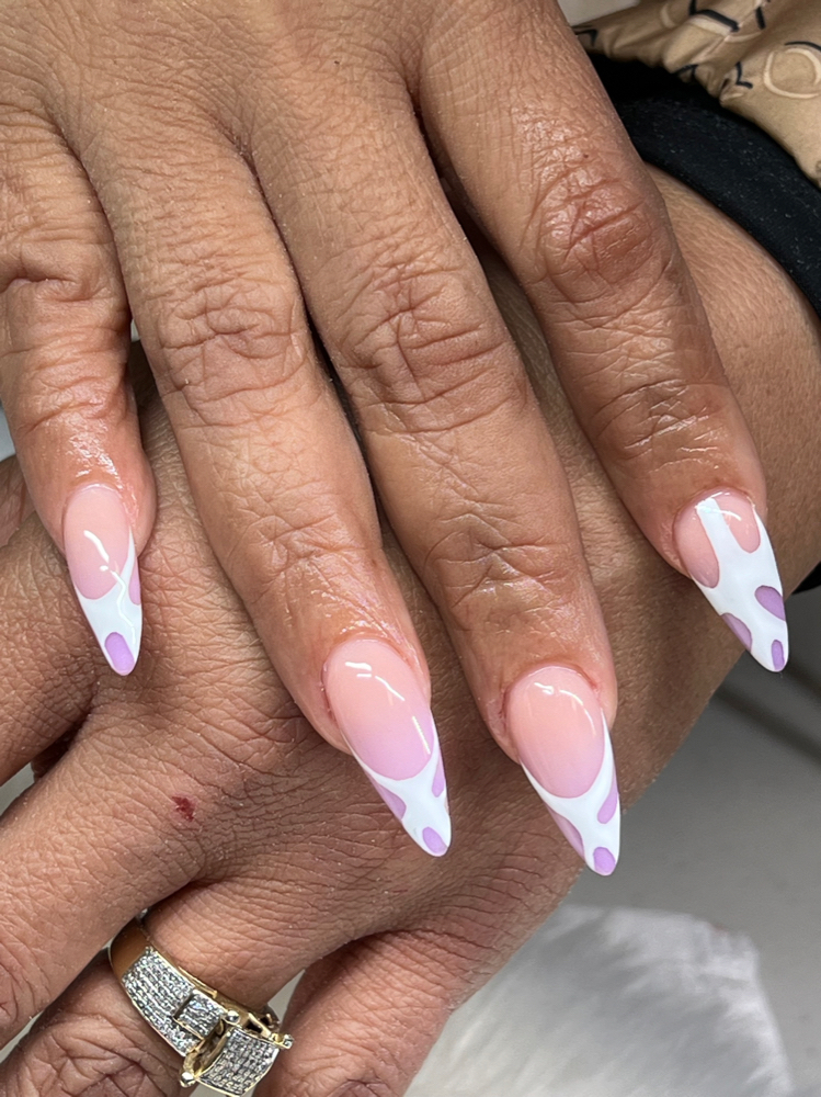 Almond Nail at Rubiiglownails in North Carolina, NC