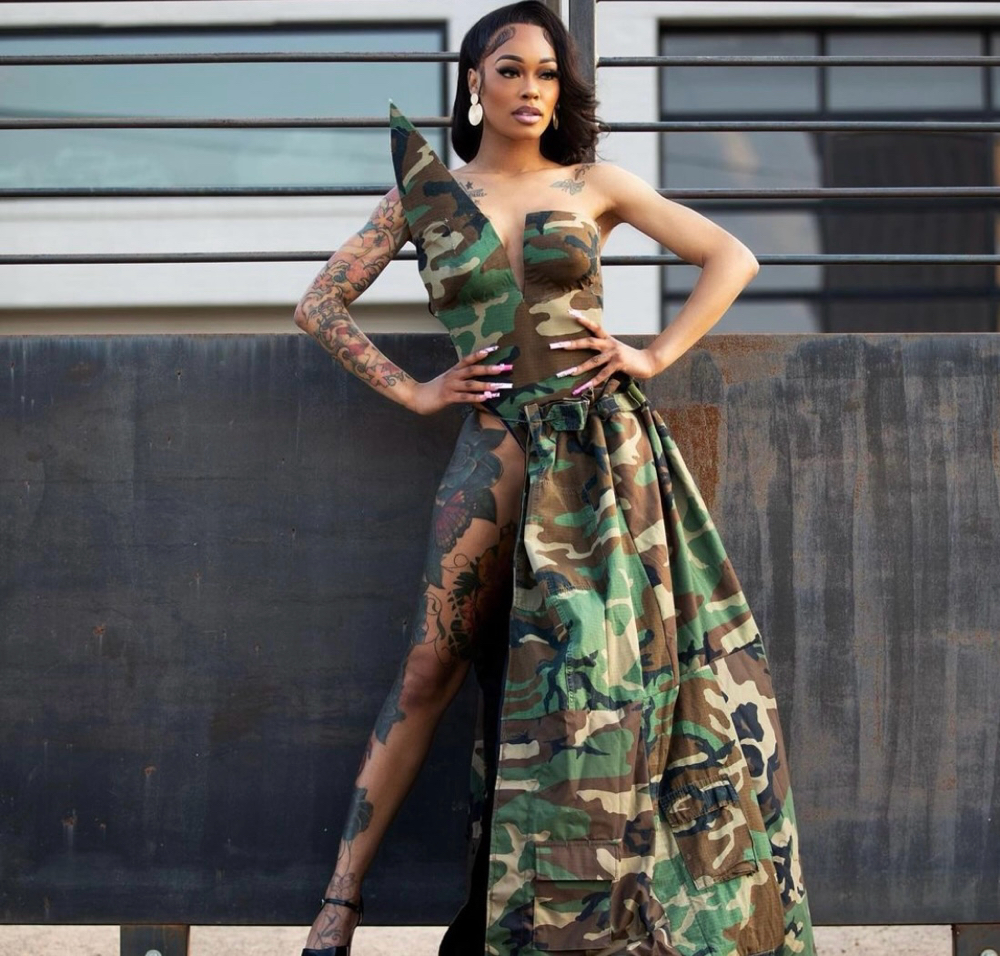 Camo Two piece Bodysuit breastplate