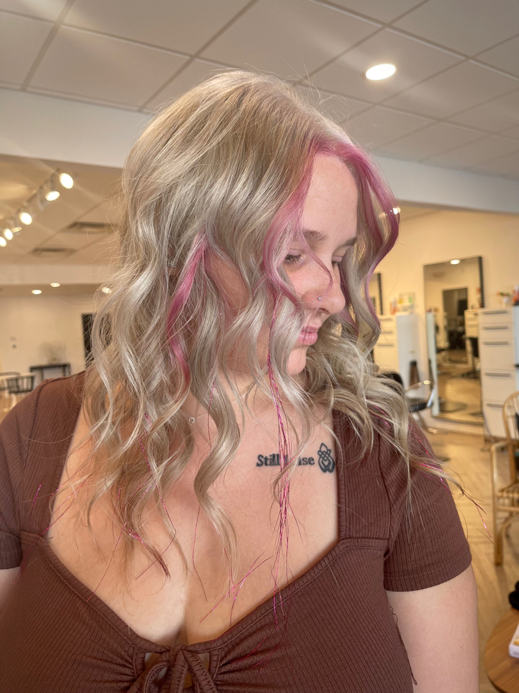 Hair Tinsel at Kaylee Remley in Maumee, OH