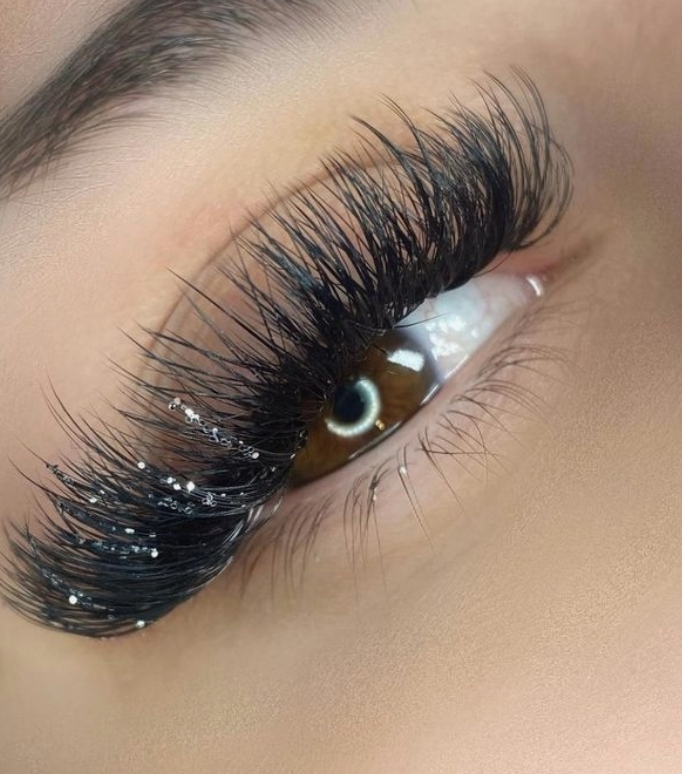 Glitter lashes Add On