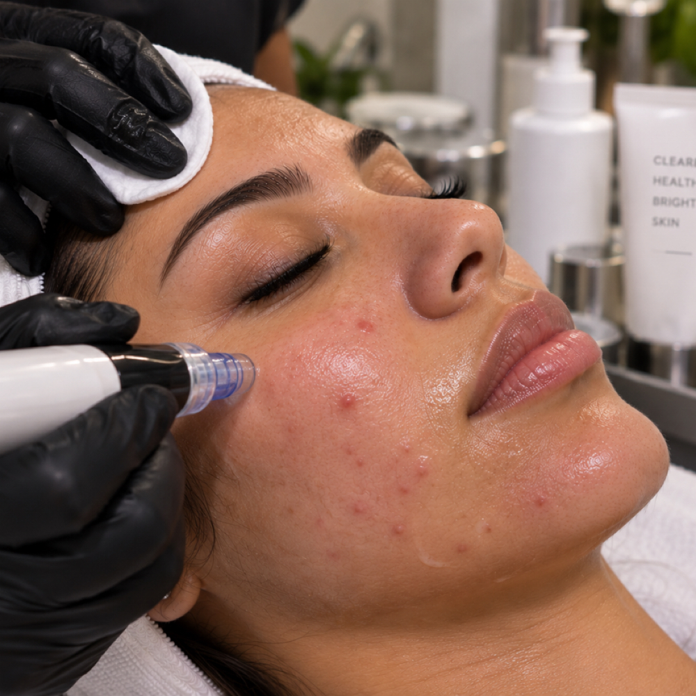 Acne control facial at The Beauty Nest Studio in Yonkers, NY