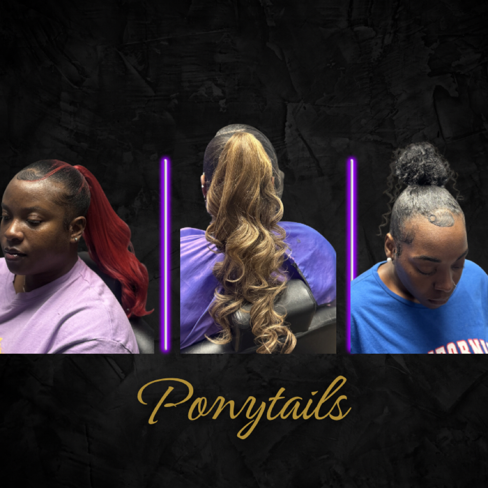 Ponytail at BriDidItStudio in Columbus, GA