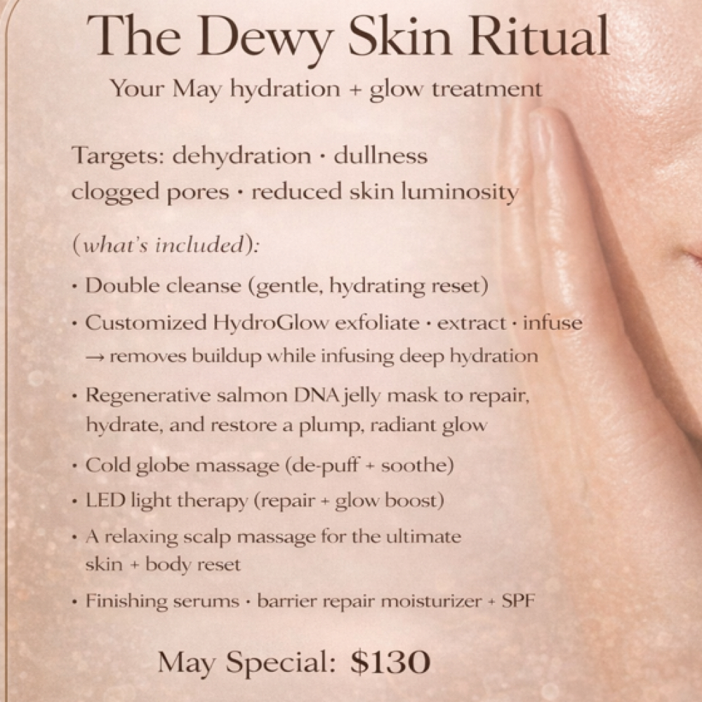 The Dewy Skin Ritual at Double Up Boutique in Warwick, RI