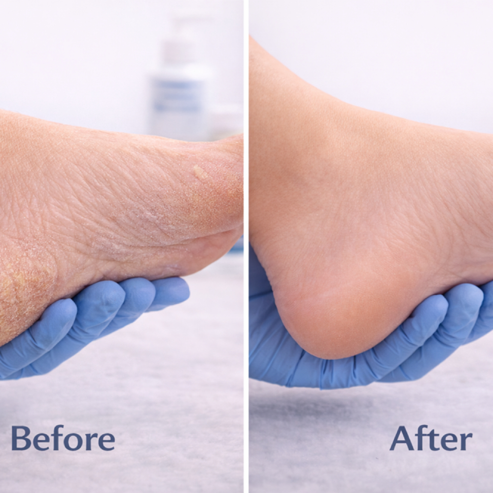 Medical Callus Reduction Treatment at Bellas Beauty Nail Salon in Decatur, GA