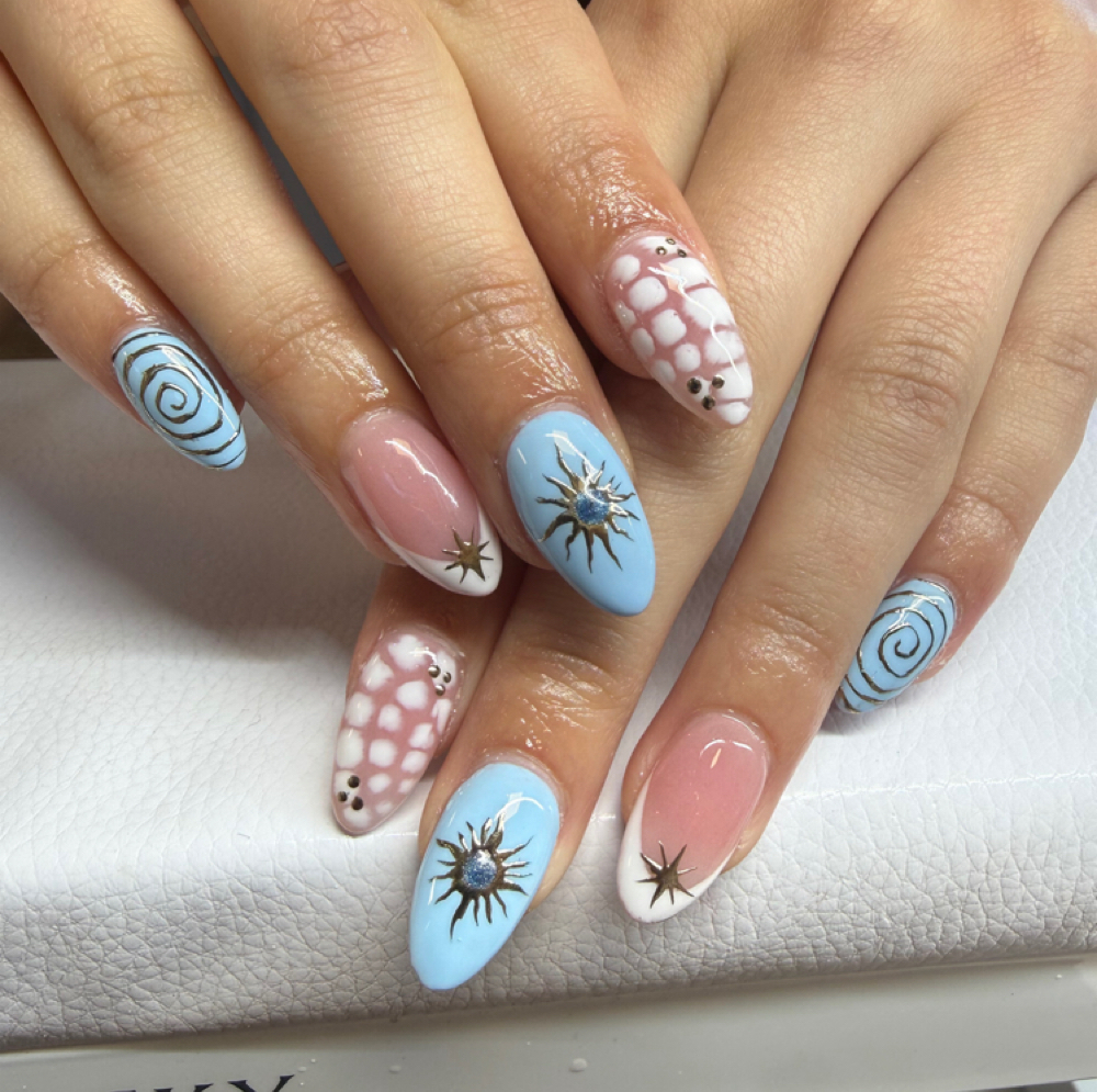 Acrylic Set - Medium Length at Salty Sis & Co in Lexington, NC