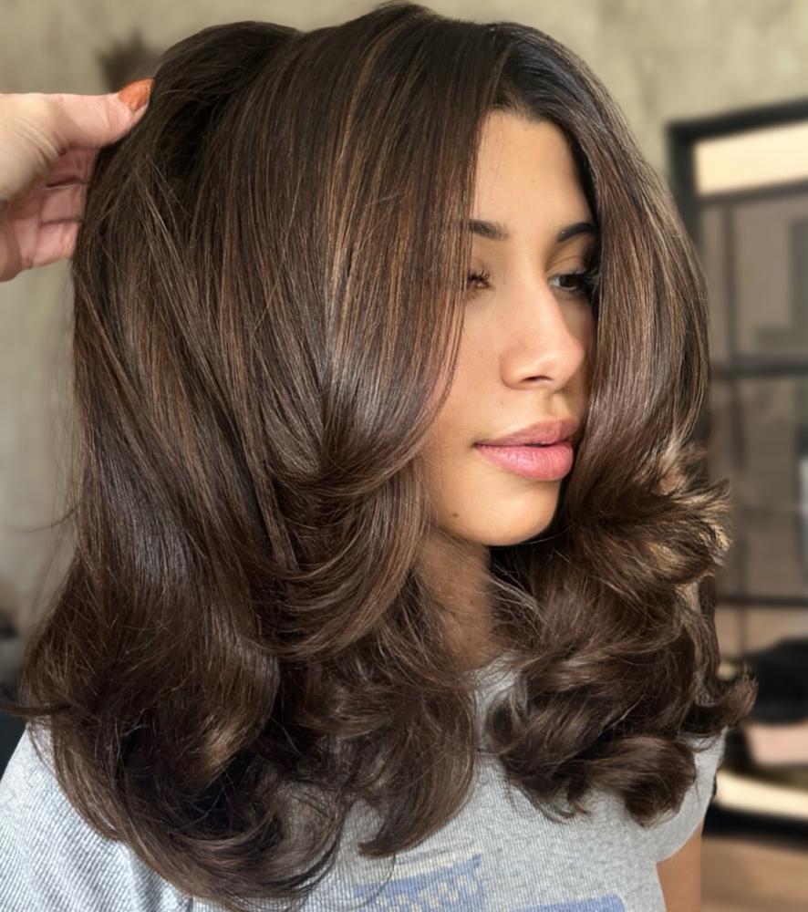 Womans Haircut Without Color at Casey Hair Artistry in Southlake, TX