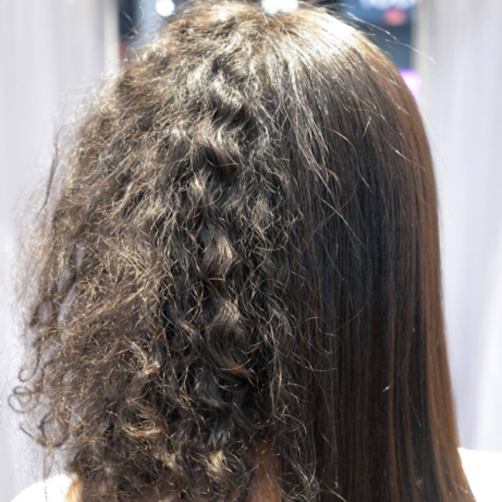 EXPRESS KERATIN (HAIRLINE ONLY) at DINADOESGLAM in Philadelphia, PA