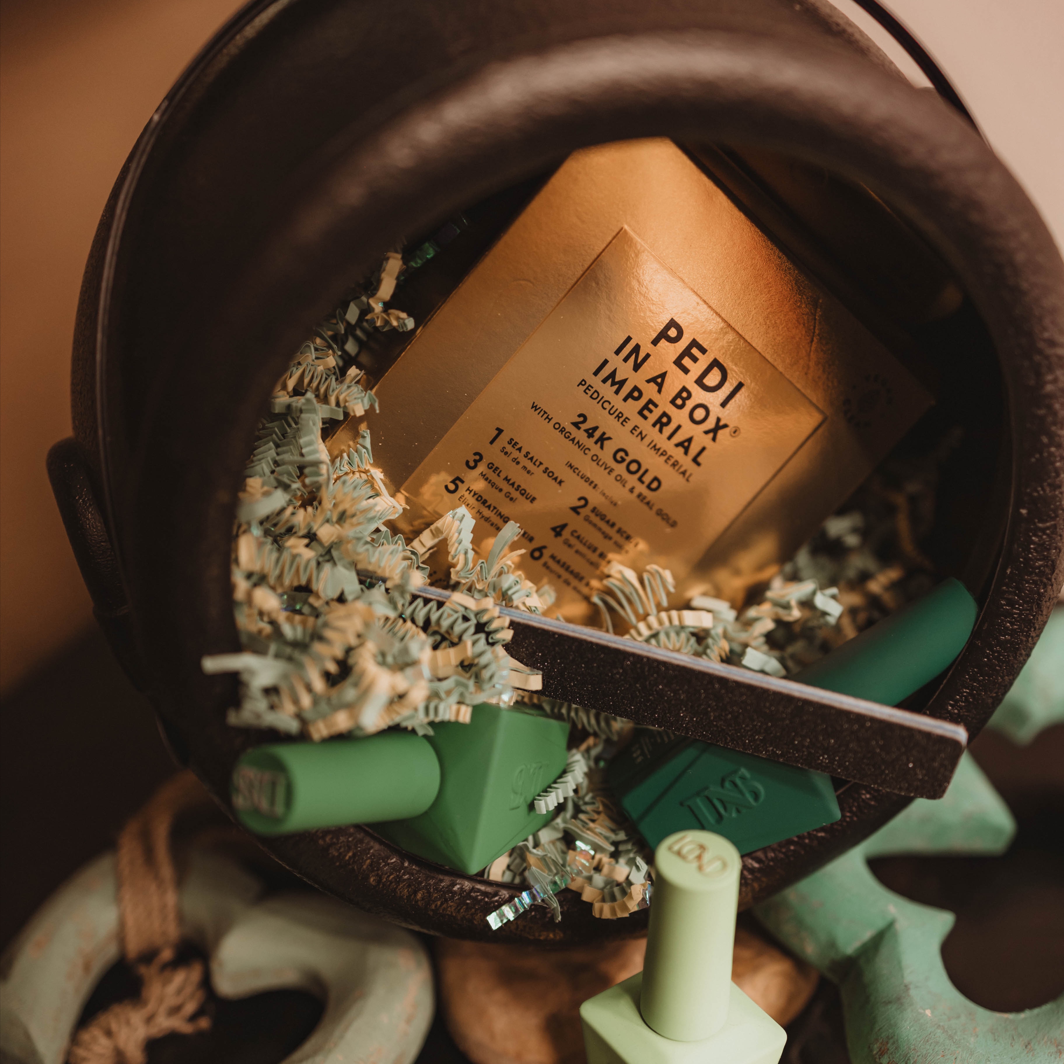 St. Pattys Day Luxury Pedicure at 717 Beauty Company in Frederick, MD