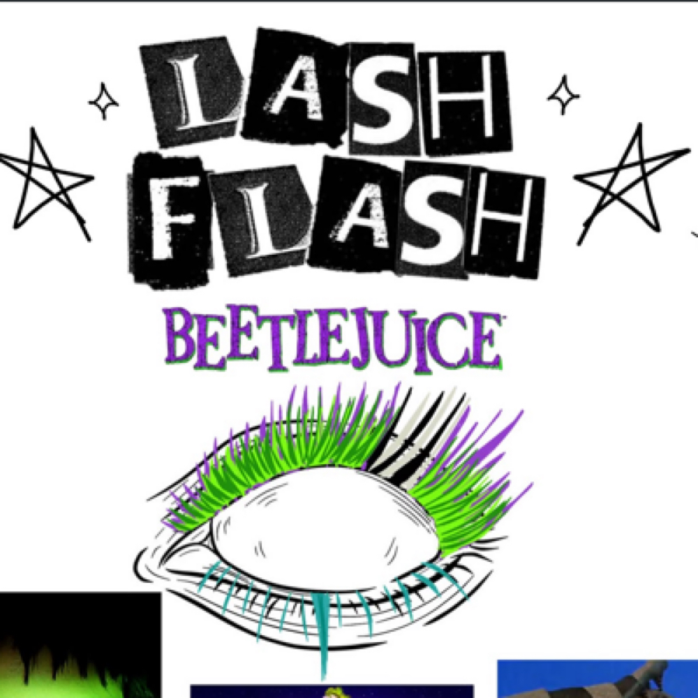 BEETLEJUICE LASH FLASH at Taylor Joy Artistry in Canton, OH