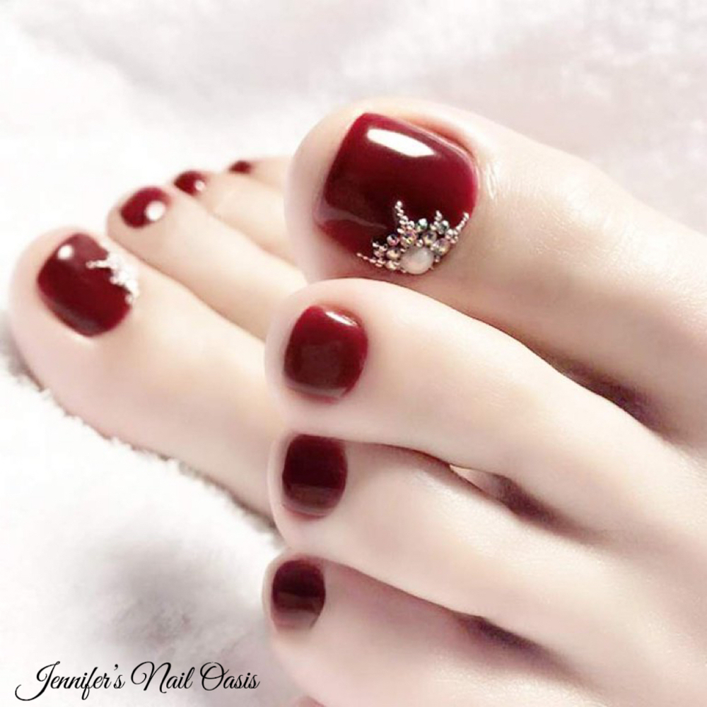 Gel Pedicure(No Gel Removal Needed)