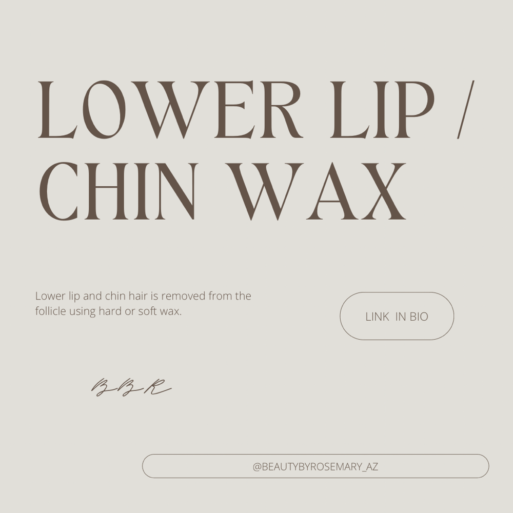 Lower Lip/Chin Wax